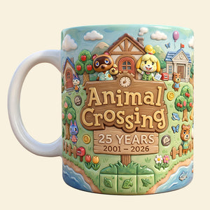 Cute Nostalgic Anniversary Coffee Mug - Personalized Gifts 01qhdt100226