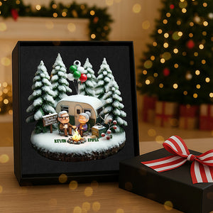 Camping Couple Christmas Ornament Personalized Gifts For Couple 06TGTA201125