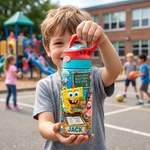 Cute Miniature Classroom Back To School 12oz Colorful Kid Tumbler - Personalized Gifts For Kids 04hatn310726