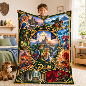 Epic Fantasy Adventure Blanket -  Personalized Gifts 03ttdh061026