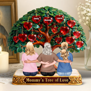 Grandma's Tree Acrylic Plaque - Personalized Gifts For Grandmas 05tyqn130326