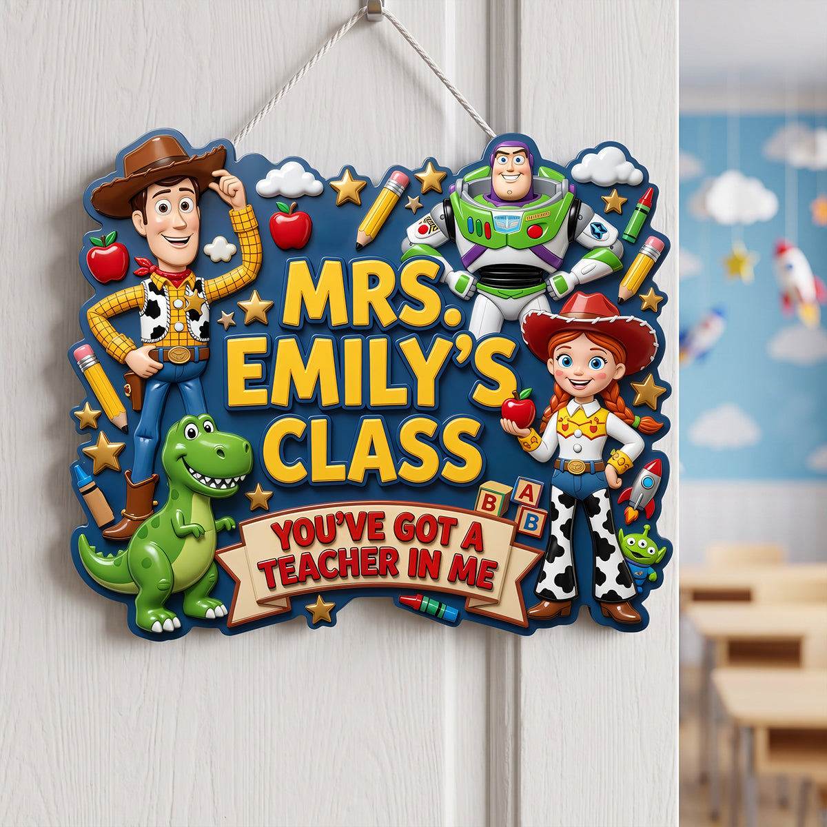 Classroom Decor Acrylic Sign - Personalized Gifts For Teachers 06tyta250726
