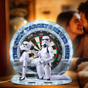 Humor Couple From Outer Space Light Box - Personalized Gifts For Couple 01qhqn031225