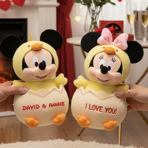 Egg Couple Custom Shape Pillow - Personalized Gifts For Couples 07tolu051225
