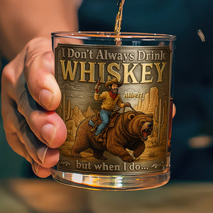 Wild Spirit Round Glass – Personalized Gifts For Cowfolk 02toqn260825