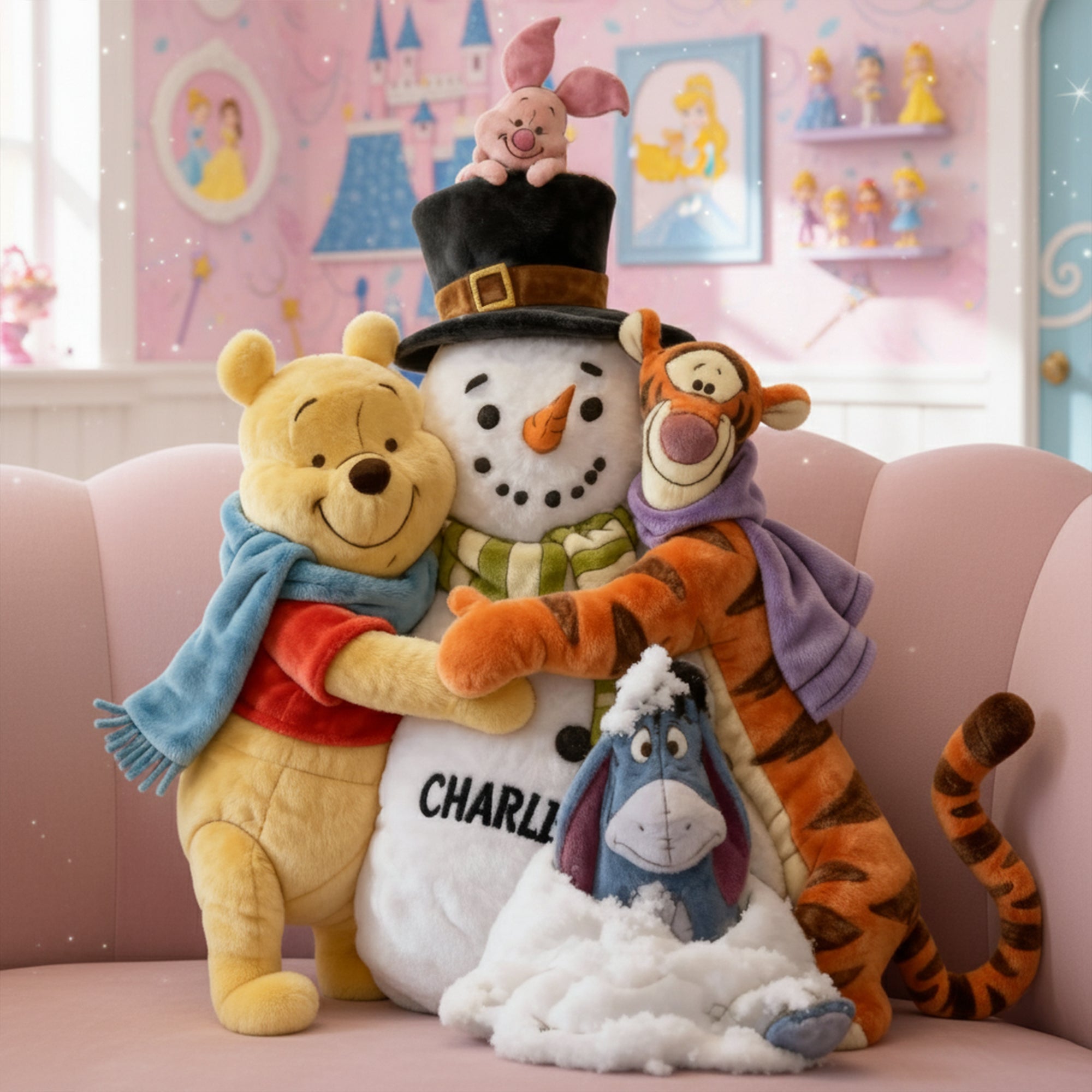 Beloved Snowman Shaped Pillow - Personalized Gifts For Kids & Cuteness Lovers 01QHLU081125