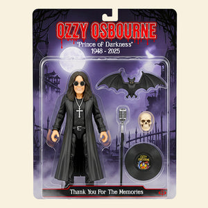 Ozzy Osbourne 1948 –2025 Memorial Edition Acrylic Plaque 02nadt010825