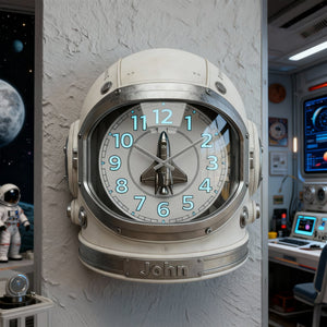 Astronaut Acrylic Hanging Wall Clock - Personalized Gifts 07hylu221225