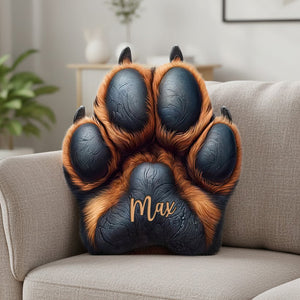 Dog Paw Shaped Pillow Personalized Gifts For Dog Lovers 01hutn081125