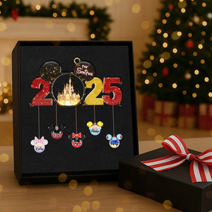 The Family Acrylic Christmas Ornament - Personalized Gifts For Family 05ohta201125