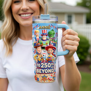 USA 250th Anniversary Tumbler With Handle - Personalized Gifts For Patriots 04tyqn190626