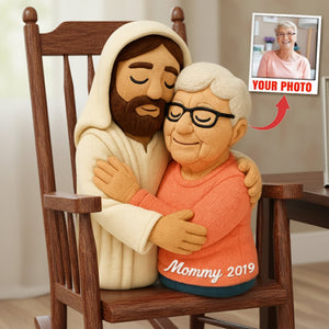 Jesus Heaven Pillow  - Custom Photo Gifts For Memorial Christian Pillow 09HULU081225