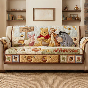 Century Celebration Cute Quilted Sofa Cover, Personalized Gifts 05qhdt260126