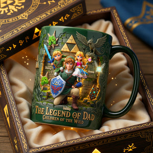 The Legend Of Dad Magic Mug - Personalized Gifts For Dad 02TYQN050526