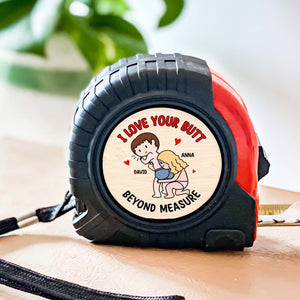 Personalized Gifts For Couple Tape Measure I Love Your Butt 01natn240524hh - Tape Measures - GoDuckee