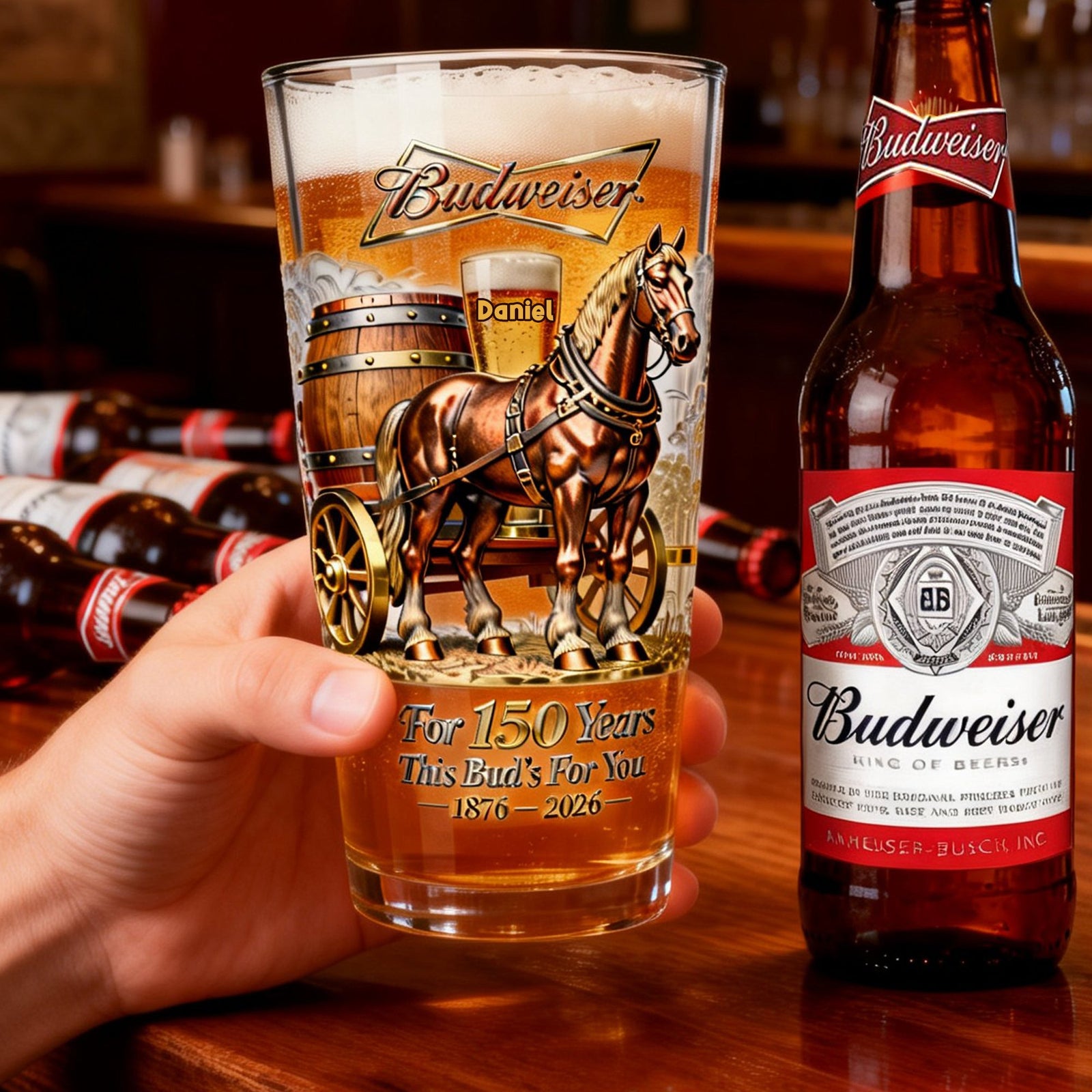 150th Anniversary Classic Glass – Gift For Drinking Lovers 04NALU090226