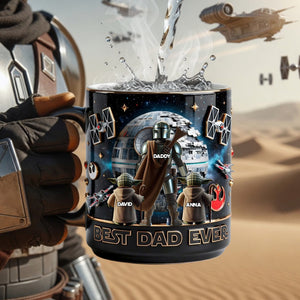 Best Dad Ever Magic Mug - Personalized Gifts For Dads 04ohlu080526