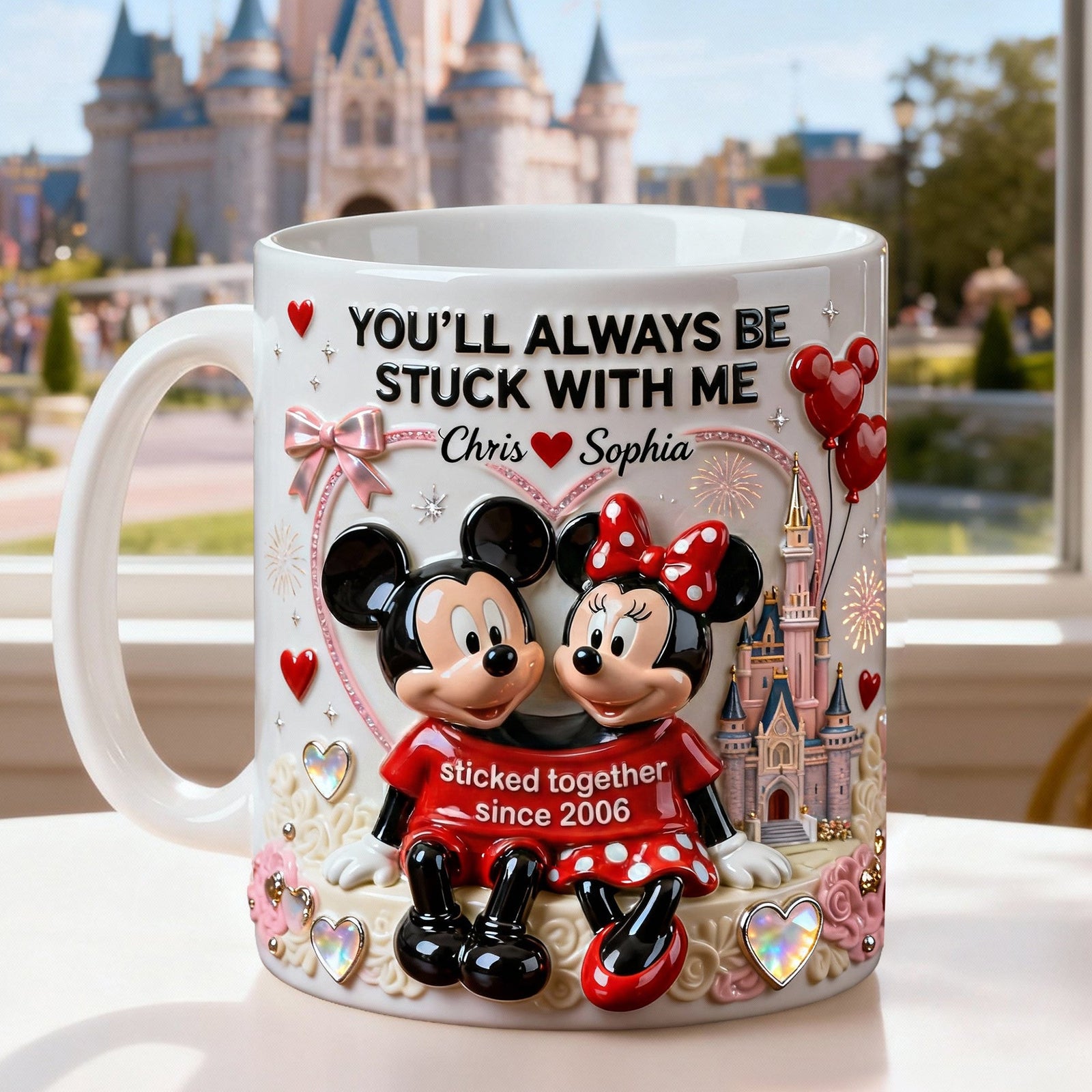 Cute Couple In Shirt Coffee Mug, Personalized Gifts For Couple 02qhlu210126