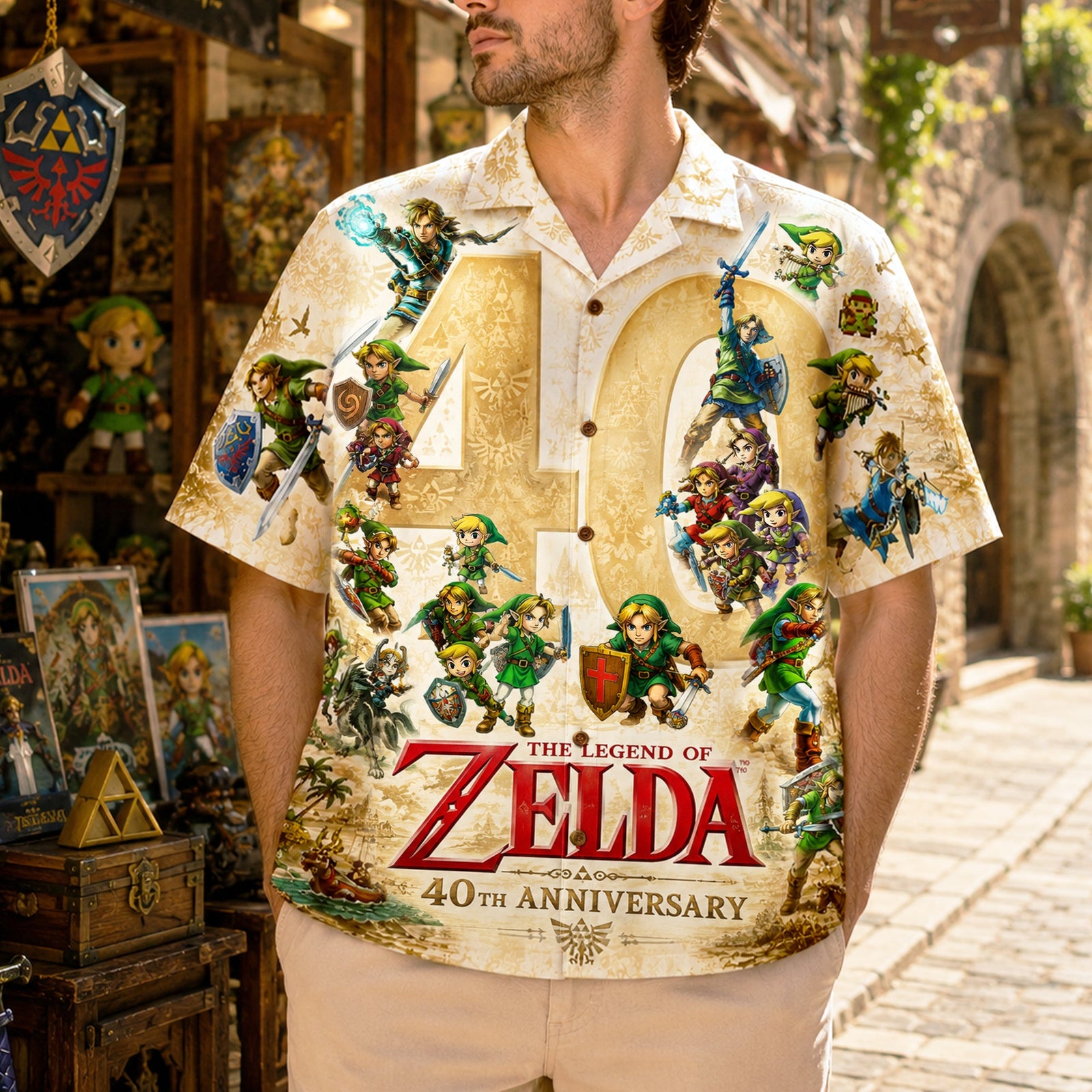 Legendary Adventure 40th Anniversary Hawaiian Shirt - Personalized Gifts 02nalu020626