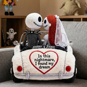 Spooky Couple Pillow  - Personalized Gifts For Couple 01tolu131225