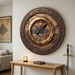 Epic Adventure Wall Clock Personalized Gifts For Epic Lovers 06KILU160326