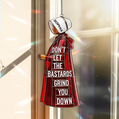 Women Rising Suncatcher - Personalized Gifts For Her 01nata140825