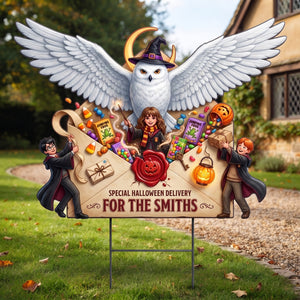 Whimsical Fantasy Yard Sign - Personalized Halloween Gifts 06halu070826