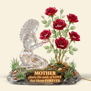 Mother's Love Garden Light Box - Personalized Gifts For Mothers 05paqn100326 - Light Box - GoDuckee