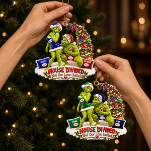 Sport Lover Christmas Couple Ornament - Personalized Gifts For Couple Ornament 03HUDT051026