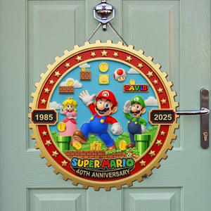 Personalized Gifts For Game Fans Wood Sign, 40th Anniversary Retro Adventure 05tgtn070725