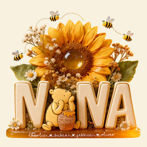 Honey Grandma Acrylic Plaque - Personalized Mother's Day Gifts 02NADT280226