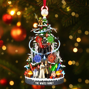 Galaxy Family Ornament - Personalized Gifts For Family 03tota060925