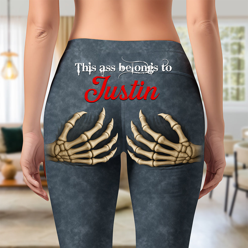 Funny Couple Leggings  - Personalized Gifts For Her 02naqn010725