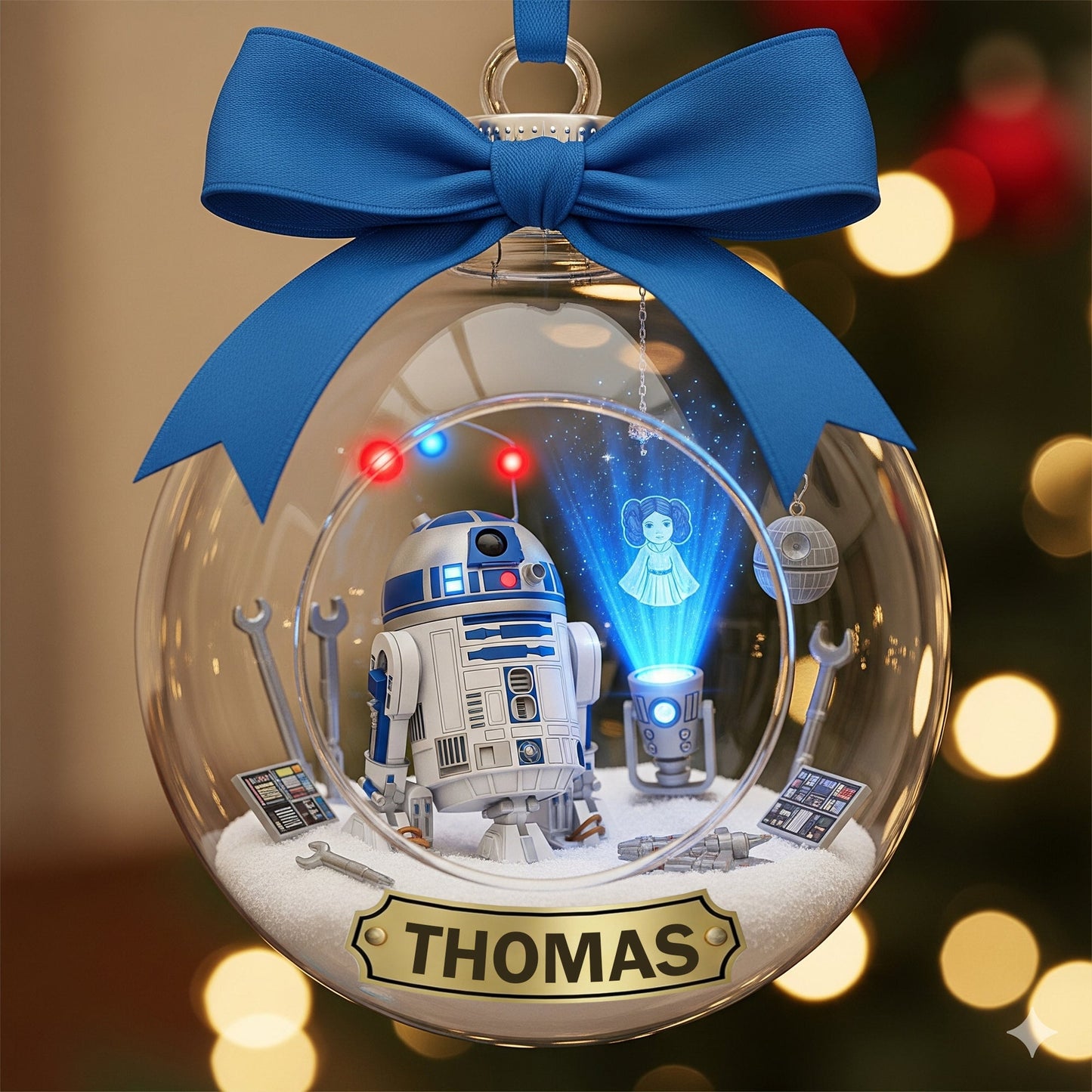 Fantasy Fans Christmas Ornament - Personalized Gifts For Cosmic Lovers 04hylu050925