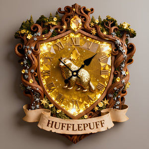 Fantasy Shield Hanging Wall Clock 01PADT251225