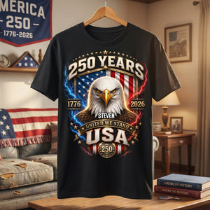 America 250th Anniversary Shirt - Personalized Gifts For Patriots 05todh290526