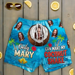 Funny Men's Beach Shorts Custom Photo Gifts For Him 02ohtn250725