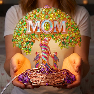 Mom Tree Of Life Light Box - Personalized Gift For Moms 03HUQN170426