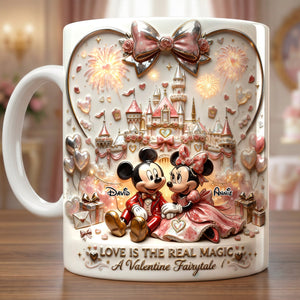Magnificent Love Coffee Mug, Personalized Gifts For Couple 04qhlu210126