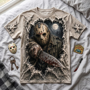 Eerie Halloween Shirt - Personalized Gifts For Horror Lovers 03TOTN100826