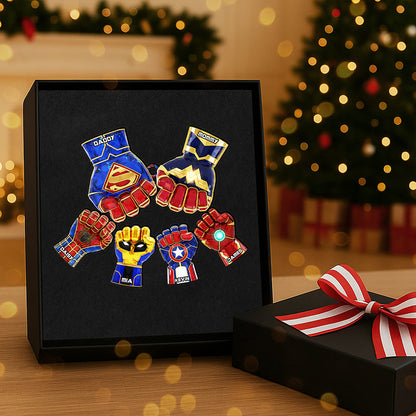 Family Fist Bump Ornament - Personalized Gifts For Family 03ohta081025-Homacus