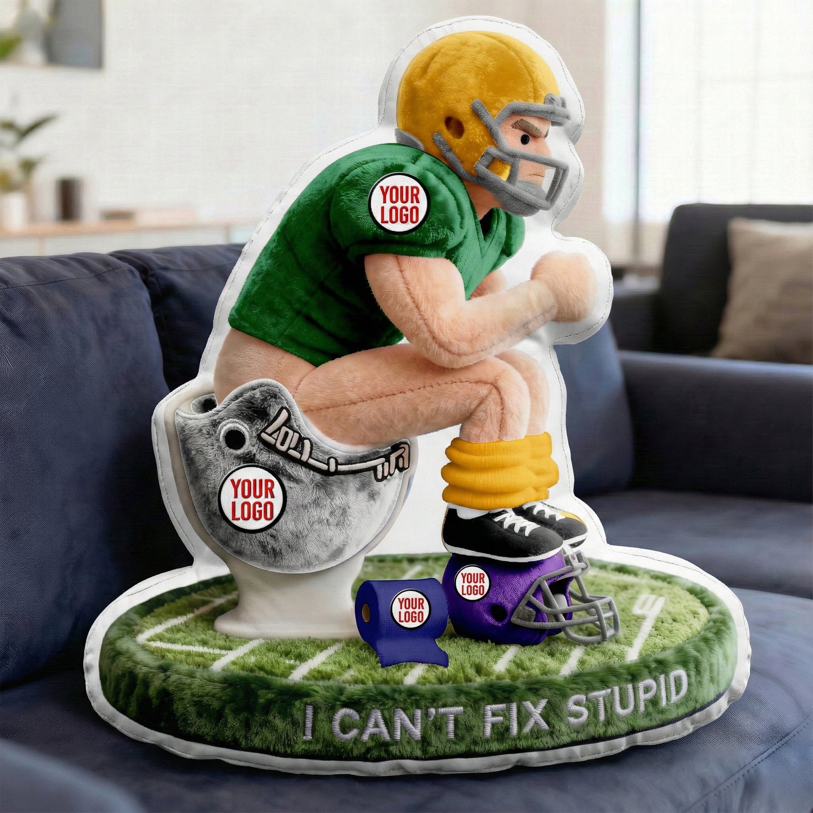 Strong Rivalry Shaped Pillow, Personalized Gifts 03qhqn241225