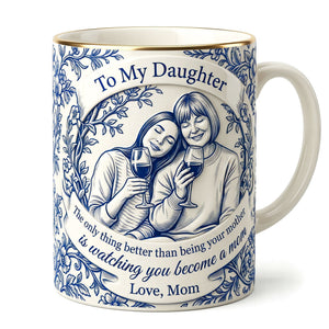 To My Daughter Coffee Mug - Custom Photos Gifts For Mother's Day 05NAQN310326-Homacus