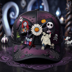 Spooky Skeleton Classic Cap - Personalized Gifts For Movie Lovers 02nata070826