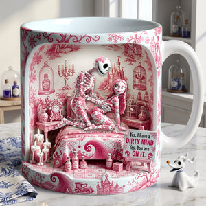 Chaos In Love Coffee Mug - Personalized Gifts For Couples 01ohlu010726
