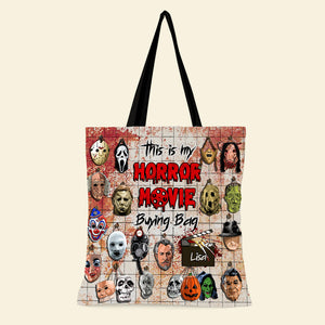 Horror Mask Villain Halloween Tote Bag Personalized Gifts For Movie Fans 03HUDT200825-Homacus