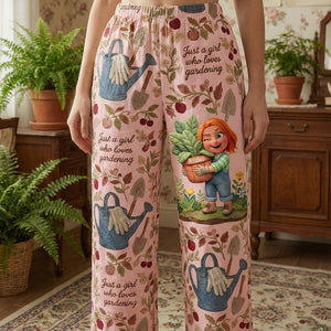 Garden Girl Pajama Pants - Personalized Gifts For Gardeners 03pata140126