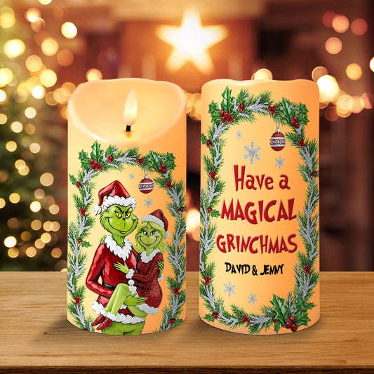 Personalized Christmas Gifts For Couple LED Candle 02pgtn210825