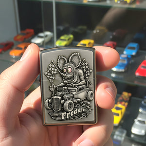 Freaky Hot Rod Lighter, Personalized Gifts For Hot Rod Lovers 01qhmg130825