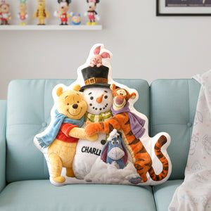 Beloved Snowman Shaped Pillow - Personalized Gifts For Kids & Cuteness Lovers 01QHLU081125